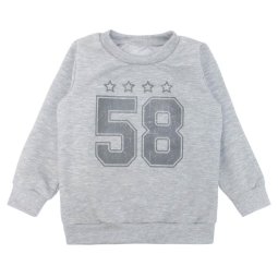 Джемпер дитячий двонитка 4234-362 Сірий 58 