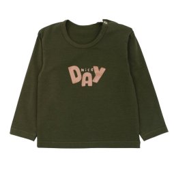 Реглан дитячий стрейч-кулір 4310-452 Хаки Nice day 