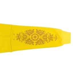 Джемпер для девочки двухнитка 4330-362 Желтый