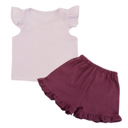 Комплект для дівчинки муслін 2329-862 Бузковий 