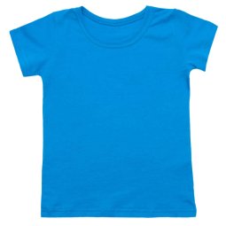 Футболка детская кулир 2283-022 Тёмно-голубой
