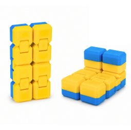 Игрушка-антистресс 3D 2025-101 Бесконечный кубик